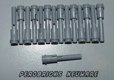 Lego Technik Technic 15 x Pin mit 2er Stab Verbinder hellgrau #61184 NEUWARE