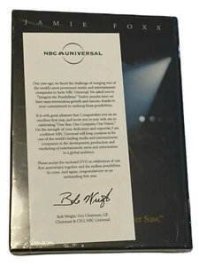 NBC Universal Anniversary Gift -Ray- Jamie Foxx Bob Wright Letter Widescreen New - Picture 1 of 2