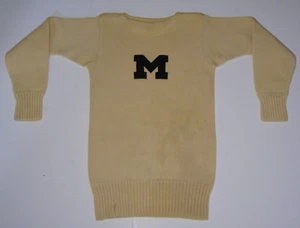 1940s Vintage Missouri University Varsity Letterman Sweater O'Shea Mizzou Tigers - Picture 1 of 17