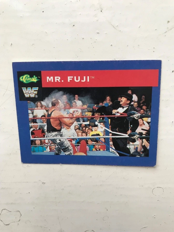 1991 WWF CLASSIC TRADING CARD SERIES - MR. FUJI #76 HASBRO WWE WRESTLING - Image 1 of 1
