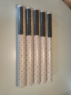 5 Rolls Vintage S.A. Maxwell Co. Vinyl Wallpaper MADE IN England NOS 1990’S  - Image 1 of 4