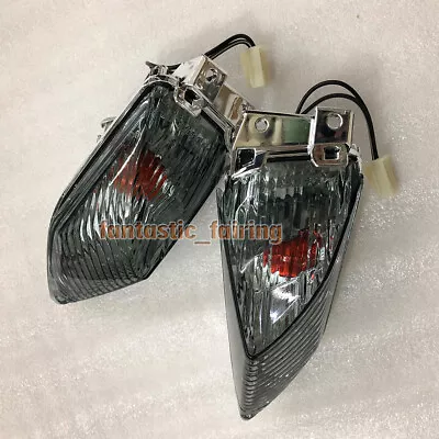 Smoke Rear Turn Signal Blinker Fit Suzuki GSXR600/750 2011-24 GSXR1000 2009-2016 - Image 1 of 4