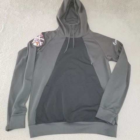 PAC NW Northwest Seattle Nike Sweater Mens Small Gray Soccer Pullover Hoodie Cover