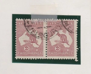 Australia Kangaroo Scott 99 2sh used pair, c.d.s. - Picture 1 of 1