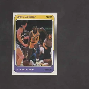 1988-89 Fleer #70 JAMES WORTHY ***HOFer*** - Picture 1 of 2