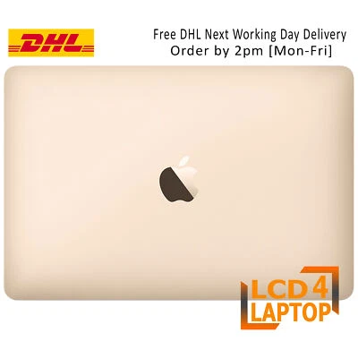 Gold MacBook 12" Retina LCD Display Assembly for A1534 2015 - Image 1 of 4