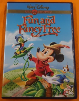 Disney Gold Collection: Fun and Fancy Free (DVD, 2000) (REGION 1) - Image 1 of 4