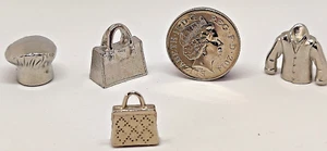 Monopoly Tokens: Friends and Boutique Edition - Handbag Chef's Hat Chandler - Picture 1 of 5