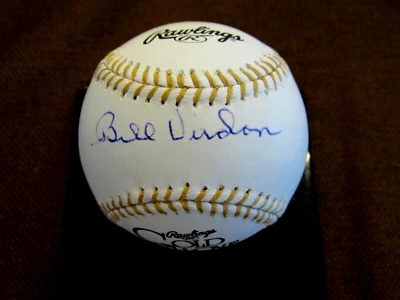 BILL VIRDON 1964 GG AWARD PITTSBURGH PIRATES SIGNED AUTO GOLD GLOVE BASEBALL JSA - Image 1 of 3