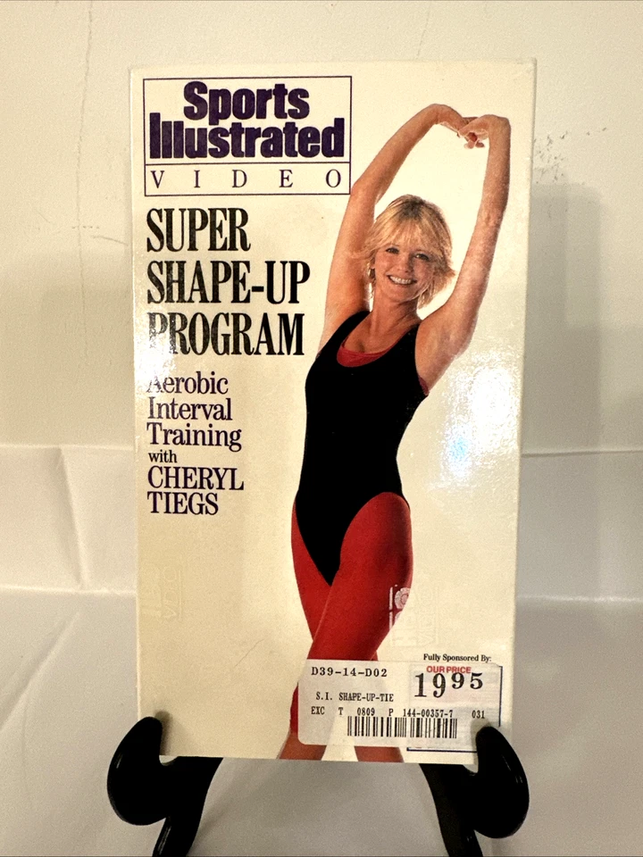 Sports Illustrated - Super Shape-Up Program: Vol. 3 - Aerobic Interval Training With Cheryl Tiegs (VHS, 1989)