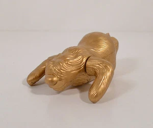 Figura de acción Gold Max Dog de 3,5" cuerda 1997 McDonald's #5 Disney Little Mermaid - Imagen 1 de 3