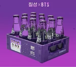 BTS x Chilsung Sidro Viola Photo Box Prodotti Ufficiali Limitati Solo Scatola + Tracking - Foto 1 di 8