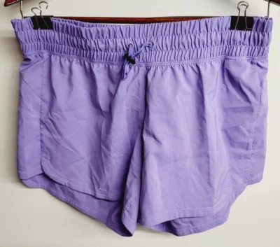 Pantalones Cortos Deportivos Informales Adidas Para Mujer Púrpura Lila Cintura Elástica Talla M *LEER* Foto 1 de 3