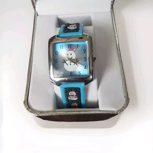 Kim Rogers Christmas Snowman Snowmen Watch New Needs Battery Super Cute! - Picture 1 of 14