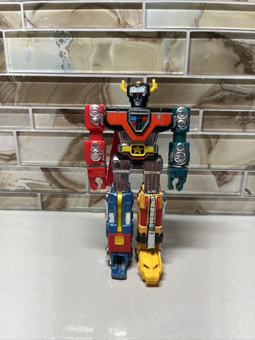 Miniature Lion Force Voltron TOEI 1981 Bandai 6" Die-Cast Action Figure Cover