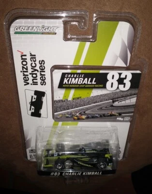 Greenlight IndyCar #83 Charlie Kimball Novo Nordisk Verizon Indycar Series 1:64 - Image 1 of 2