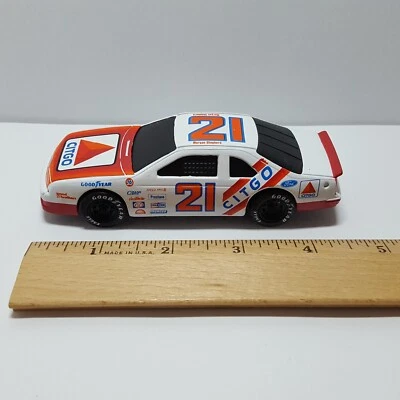 De colección 1992 Road Champs Citgo #21 Morgan Shepherd 1:43 Diecast NASCAR Stock Car Foto 1 de 4