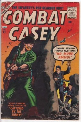 Combat Casey #31, Atlas Comics 1957 GD/VG 3.0 John Severin Cover - Image 1 of 3