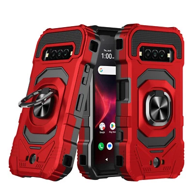 For Kyocera DuraForce Pro 3 Case w/ Temper Glass Hybrid Cover Magnetic Ring - Image 1 of 4