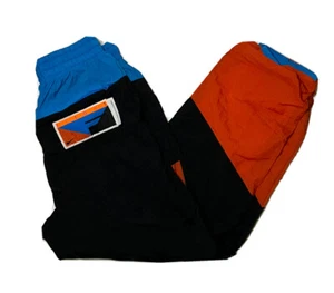 Nike Flight Men's Basketball Retro Pants CN8512-010 Windbreaker Multi Color Sz S - Picture 1 of 7