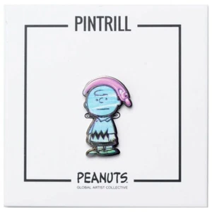 ⚡RARE⚡ PINTRILL x PEANUTS Kenny Blob Charlie Brown Pin KENNY SCHARF *BRAND NEW* - Picture 1 of 6