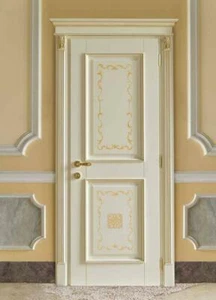 Innentüren Barock Rokoko Maßanfertigung mit Zarge Klassische Holz Türen Italien - Bild 1 von 3