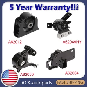 FOR 2006-2008 TOYOTA RAV4 L4 2.4L 2WD 1237128190 ENGINE MOTOR & TRANS MOUNT 4PCS - Picture 1 of 10