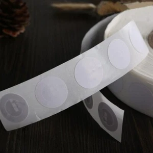 10PCS LOT 25mm NFC 1K F08 Tag Stickers 13.56Mhz ISO14443A RFID Label Smart - Picture 1 of 6