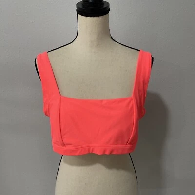 Nuevo con etiquetas Top de bikini Old Navy naranja fluorescente talla XL Foto 1 de 4