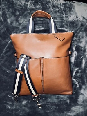 Coach Brown CHARLES Foldover Tote bag medium to large, slightly use. - Image 1 of 2
