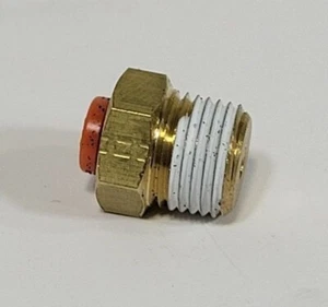 SMC KQ2H01-34AS Male Adapter,1/8 in.,TubexMNPT PK 3 - Picture 1 of 5