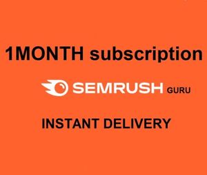 Semrush Guru 15 Days Private Access Delivery Instantly