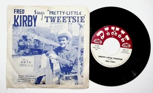 Fred Kirby Pretty Little Tweetsie Indian Fightin Man 45 Dixie S-1102 w Sleeve - Picture 1 of 4