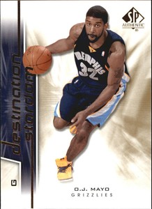 2008-09 SP Authentic Destination Stardom #DS-3 O.J. Mayo Memphis Grizzlies
