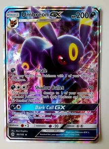 Pokemon Umbreon GX 80/149 Sun & Moon Base Set Holo - Picture 1 of 2