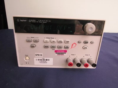 Agilent E3646A DC Power Supply 0-8V, 3A/0-20V, 1.5A 60W Dual Output GUARANTEED - Image 1 of 4