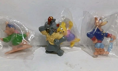 Kit giratorio de 4 figuras vintage de Disney, Baloo, Molly, Karnage Foto 1 de 4