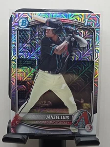 Refractor Bowman Chrome 1st Jansel Luis Mojo 2025 #BCP-84 AZ Diamondbacks - Imagen 1 de 6