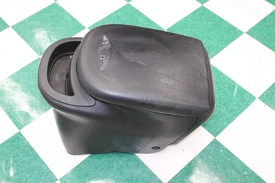 01-03 F150 *WORN* Harley Davidson Black Leather Rear Floor Center Console OEM OE Foto 1 de 4