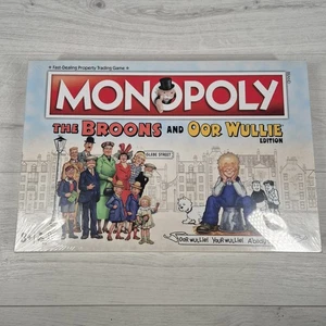Monopoly The Broons and Oor Wullie Limited Edition Board Game New Sealed Comic - Picture 1 of 4