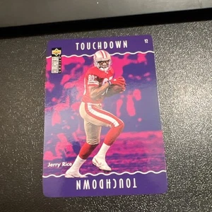 1996 Collector's Choice Update You Make The Play Football Card #Y2 Jerry Rice - Picture 1 of 5