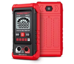 HABOTEST HT123 Digital Multimeter Smart Meter Tester Meter leads Volt AC/DC Ohm - Picture 1 of 5