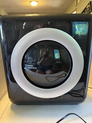 Purificador HEPA verdadero Coway Airmega AP-1512HH (negro) con monitoreo de calidad del aire Foto 1 de 4