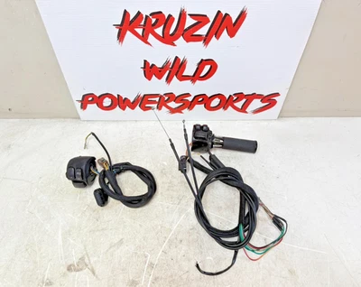 2005 HARLEY SPORTSTER Right Left Hand Controls Switch Housing Throttle Cable - Image 1 of 4