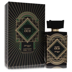Afnan Zimaya Happy Oud by Afnan Extrait De Parfum Spray (Unisex) 3.4 oz - Picture 1 of 8