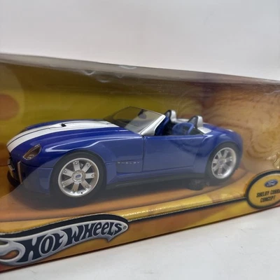 2005 MATTEL HOT WHEELS FORD SHELBY COBRA CONCEPT 1:18 ULTRA RARE New Open Box - Image 1 of 4