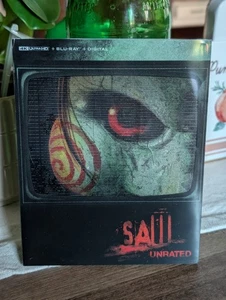 ⭐ Saw (4K / Blu-ray) Steelbook (4K UHD/Blu-ray) OOP * Case Dent, See Pics - Picture 1 of 18