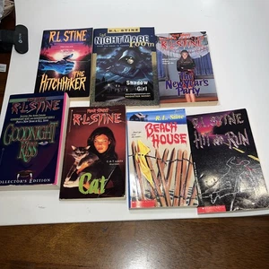 Posten 7 Fear Street Teen Horror Bücher R.L. Stine sortiert, Halloween, Thriller - Bild 1 von 6