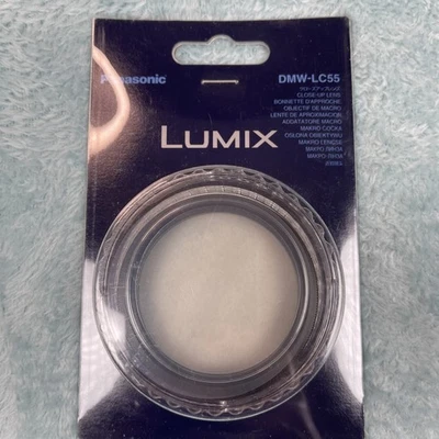 Panasonic Lumix DMW-LC55 Close-Up Lens 55mm Thread Made in Japan NEW - Image 1 of 4