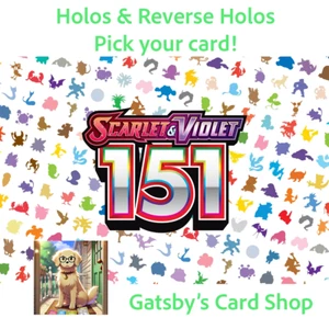 Pokémon Scarlet & Violet 151 Holos & Reverse Holos Only - Pick Your Cards! - Picture 1 of 178